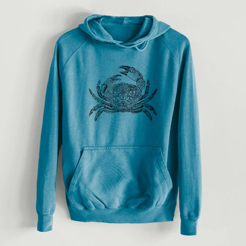 Dungeness Crab  - Mid-Weight Unisex Vintage 100% Cotton Hoodie