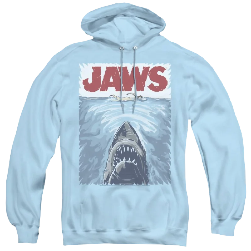 Jaws Graphic Poster - Pullover Hoodie