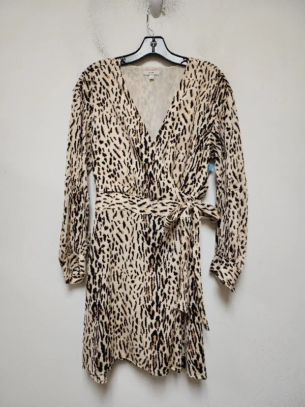 Dress Casual Short By Joie In Animal Print, Size: L