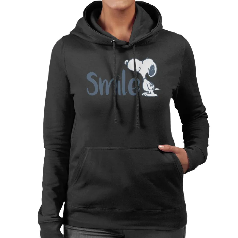 Peanuts Snoopy Smile Women's Hooded Sweatshirt