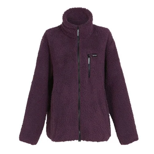 Regatta Womens/Ladies Ria Fluffy Full Zip Fleece Jacket