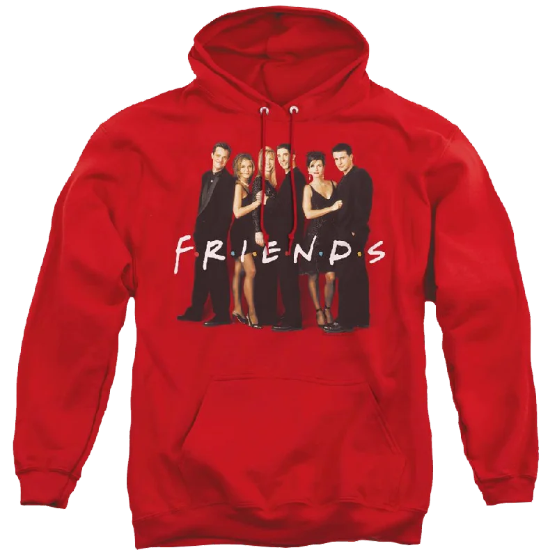 Friends Cast In Black - Pullover Hoodie