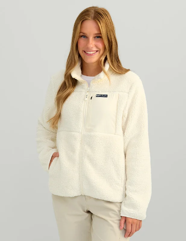 Womens Plush Fleece Jacket