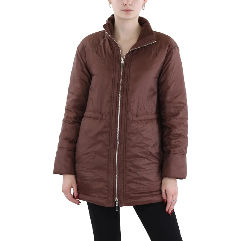 Womens Insulated Cashmere Collar Down Coat