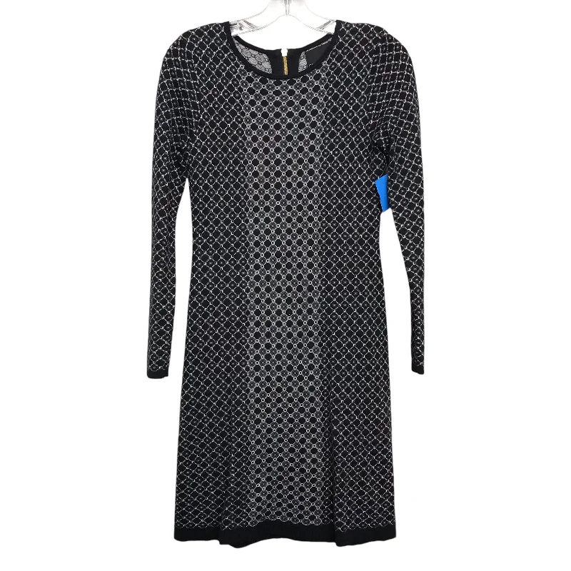 Dress Casual Midi By Cynthia Rowley In Black & White, Size:Xs