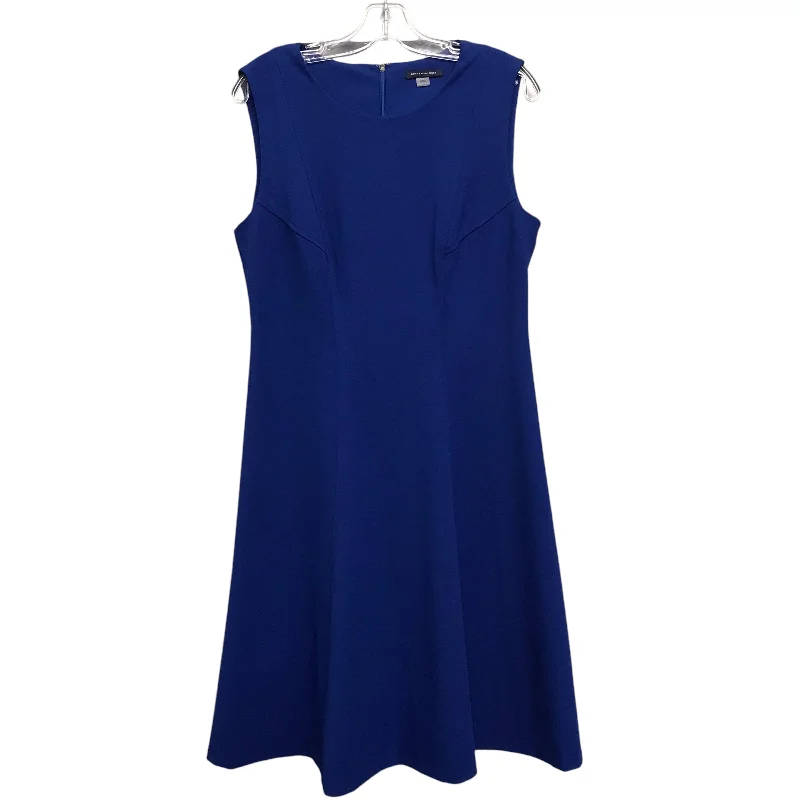 Dress Work By Tommy Hilfiger In Blue, Size:L