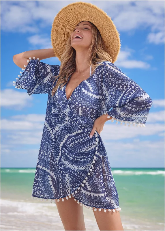 Tassel Wrap Cover-Up - Spellbound