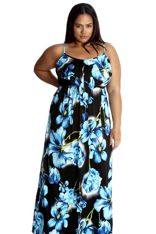 Tank Top Floral Maxi Dress