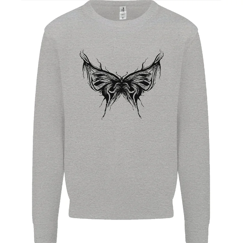 Abstract Butterfly Mens Sweatshirt Jumper