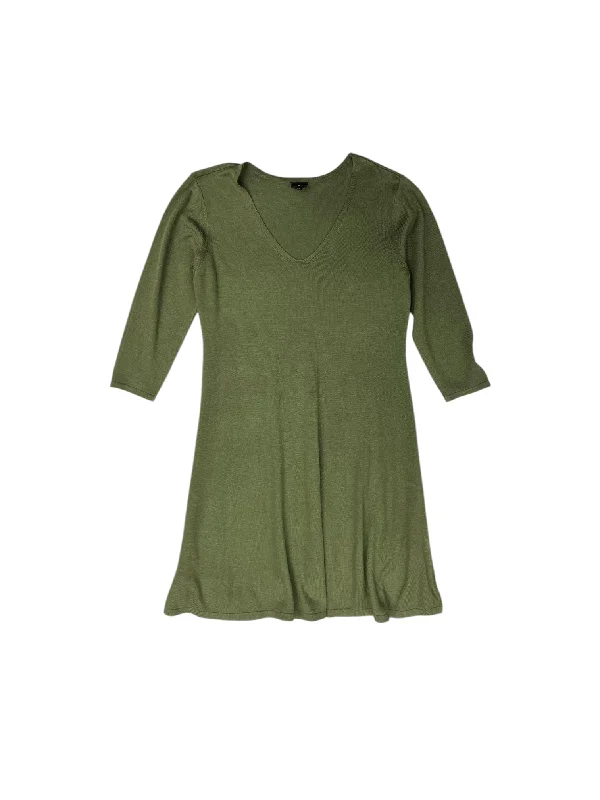 Dress Casual Midi By Worthington In Green, Size: Xl