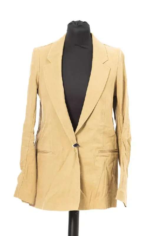 Jacob Cohen Beige Cotton Women Women's Blazer