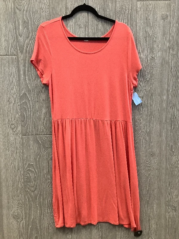 Dress Casual Short By Old Navy In Orange, Size: L