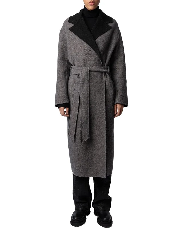 Zadig & Voltaire Wool & Alpaca-Blend Coat