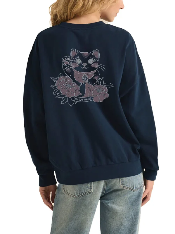 T&C Surf Lucky Cat Sunday Sweatshirt