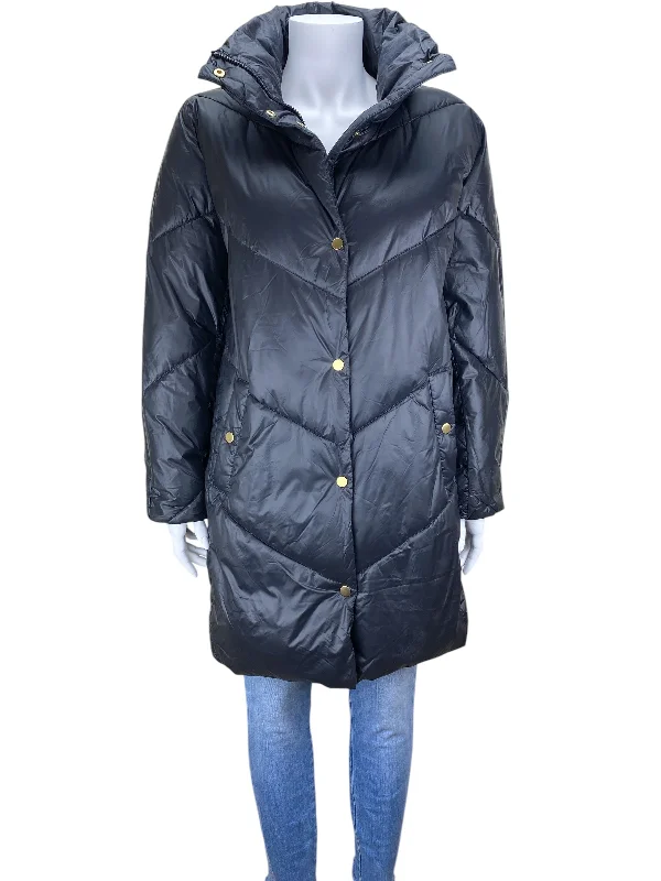 J. Crew Women's Signature Puffer Coat Black Size XS (runs big)