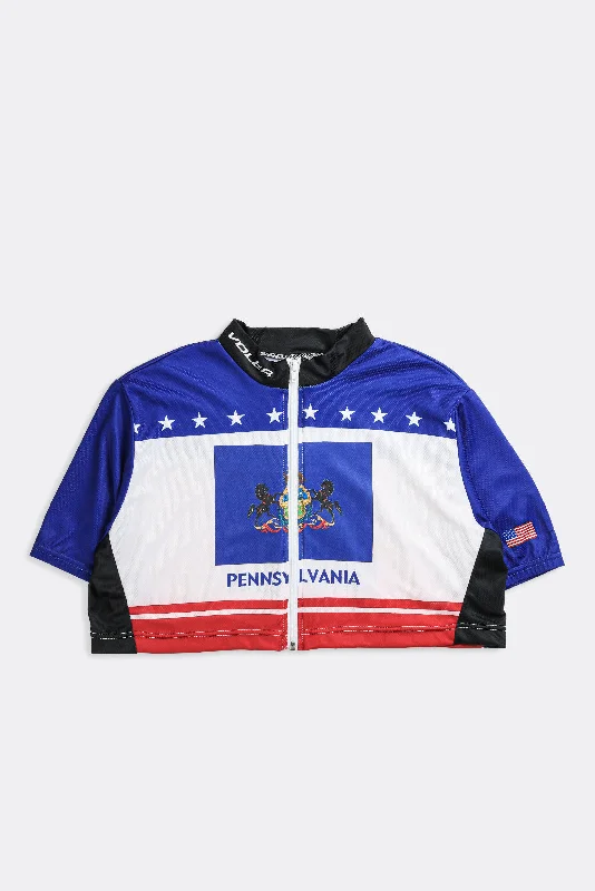 Rework Crop Cycling Jersey - XL