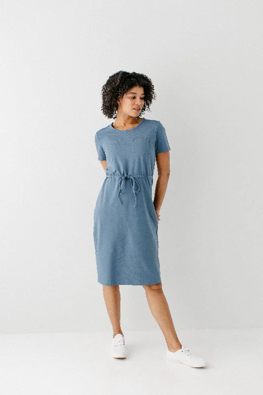 'Rosina' Cotton Blend Everyday Dress FINAL SALE