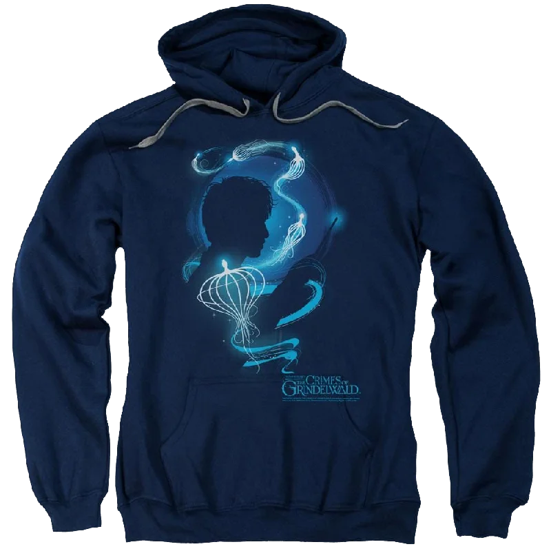 Fantastic Beasts And The Crimes Of Grindlewald Newt Silhouette - Pullover Hoodie