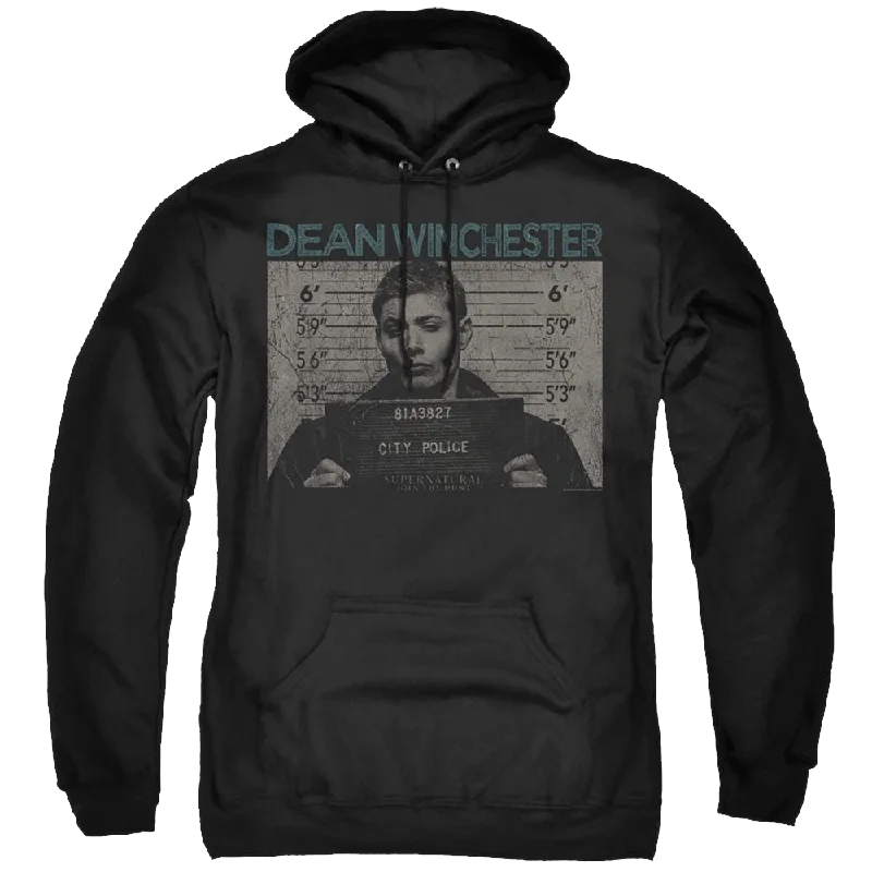 Supernatural Dean Mug Shot - Pullover Hoodie