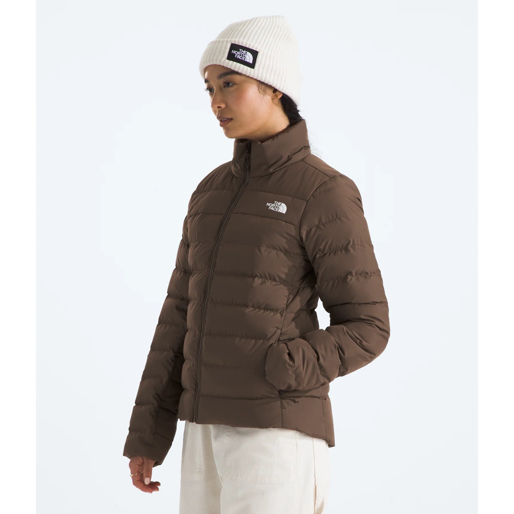 The North Face Women's Aconcagua 3 Jacket in Smokey Brown