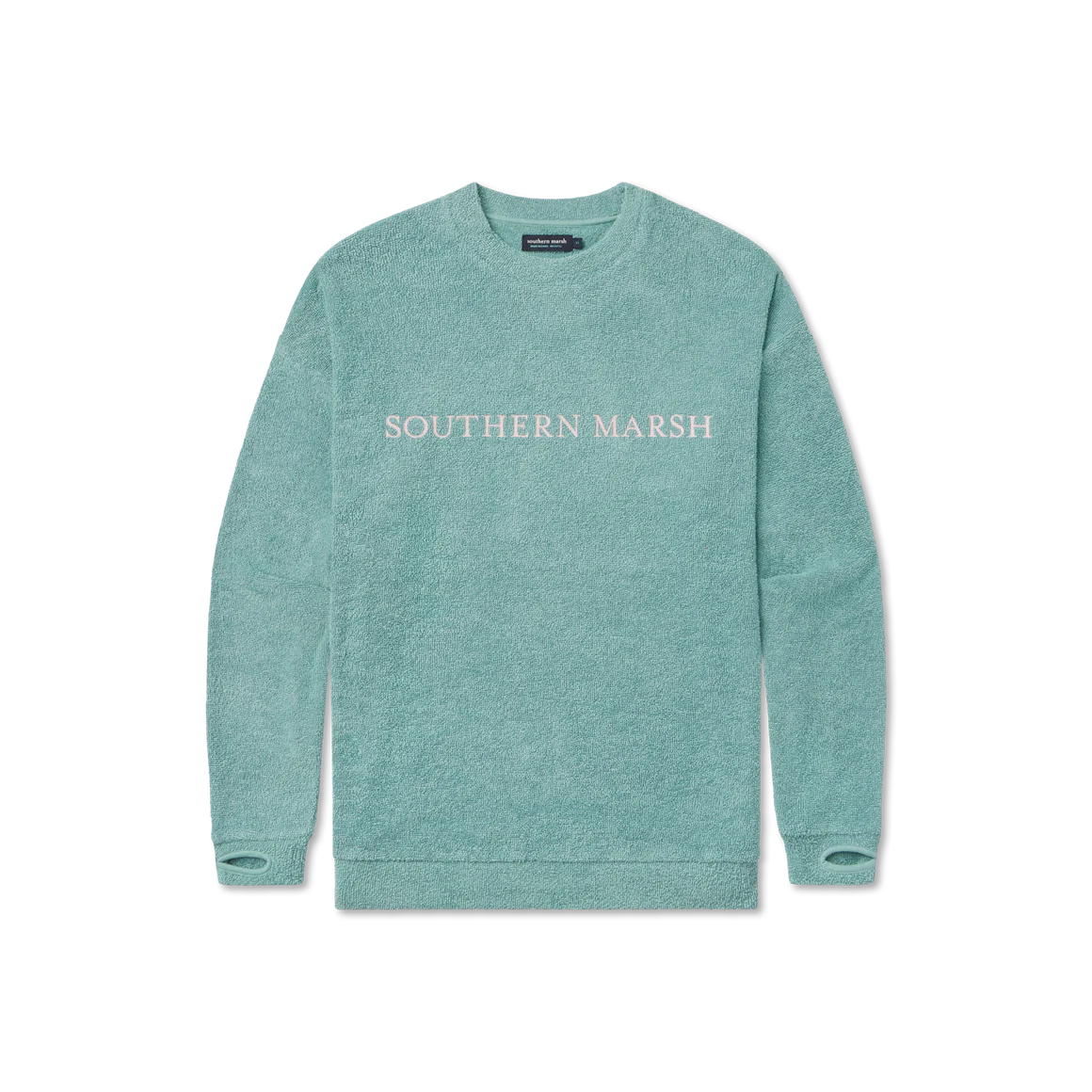 Southern Marsh Sunday Morning Sweater in Washed Kelly Green