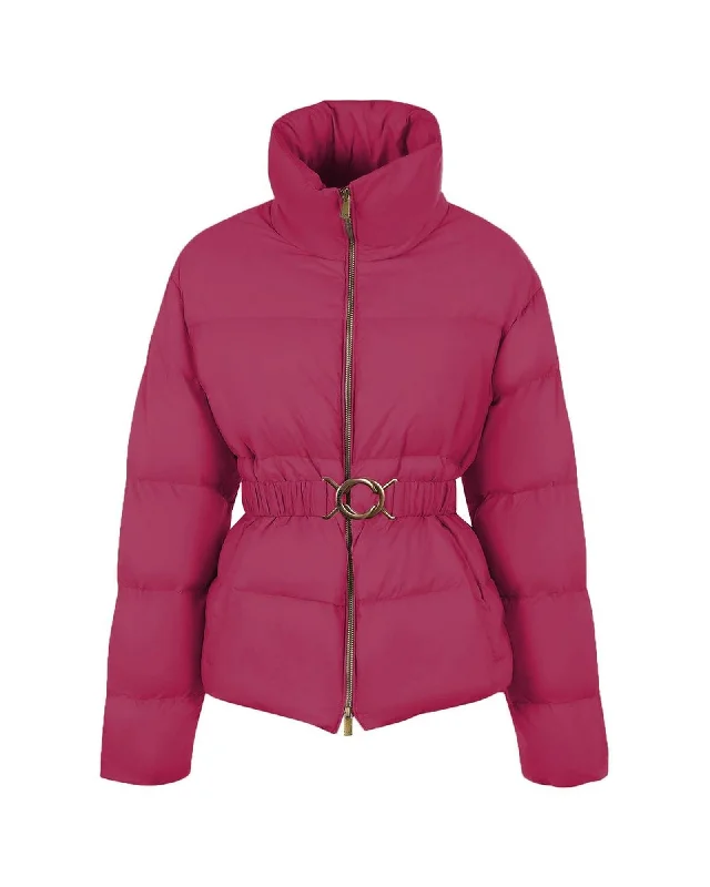 PINKO  Love Me Tender Padded Jacket in Fuchsia