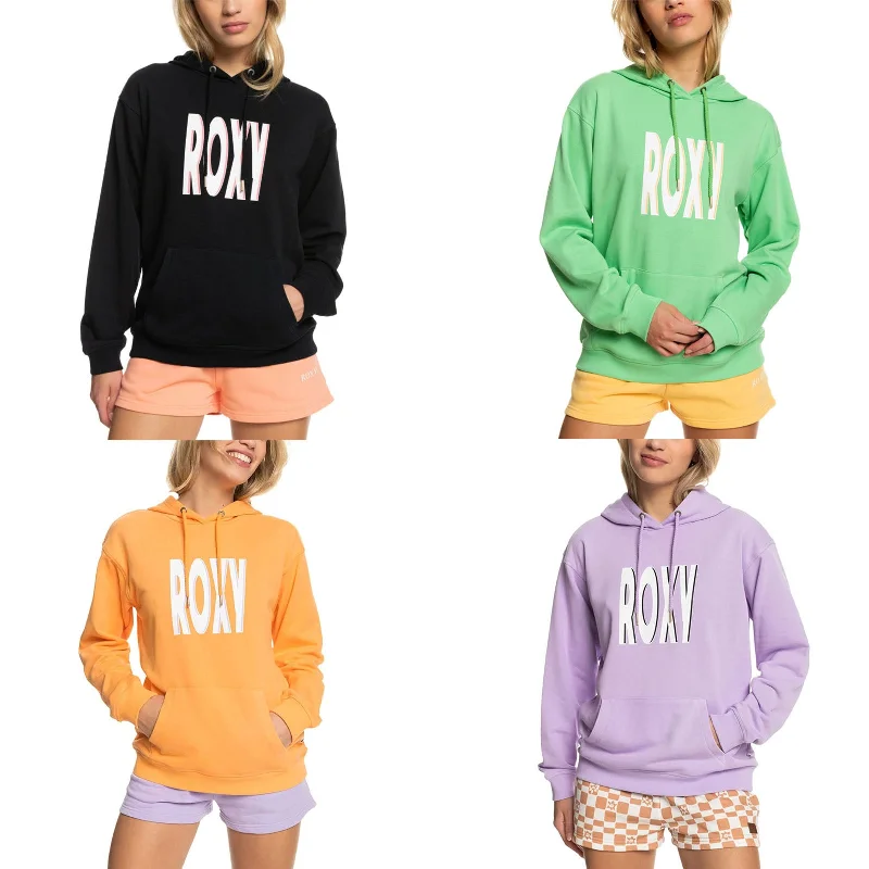 Roxy Womens That’s Rad Pullover Sweatshirt Hoodie