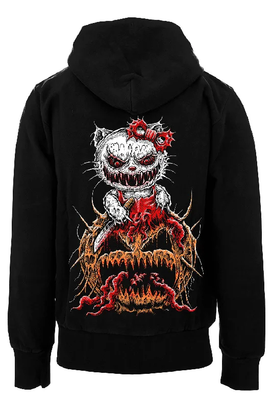 Hell-O-Ween Kitty Hoodie