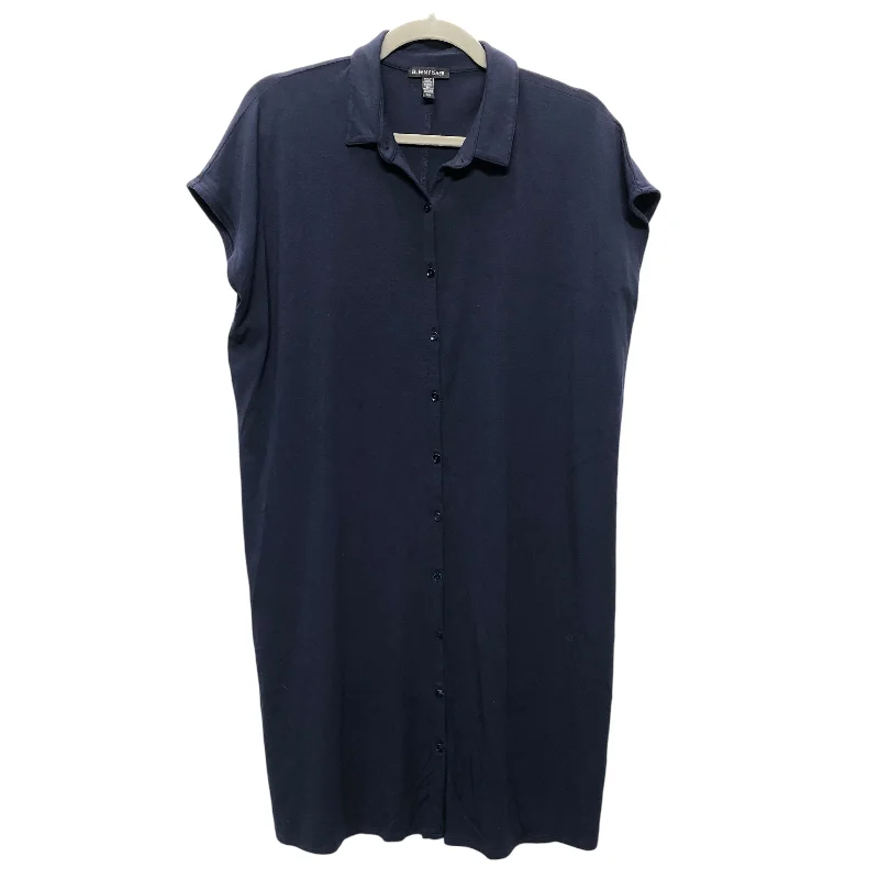 Dress Casual Short By Eileen Fisher In Navy, Size:S