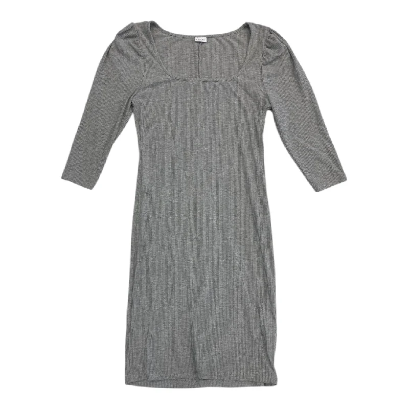 Dress Casual Midi By Lascana In Grey, Size: 8