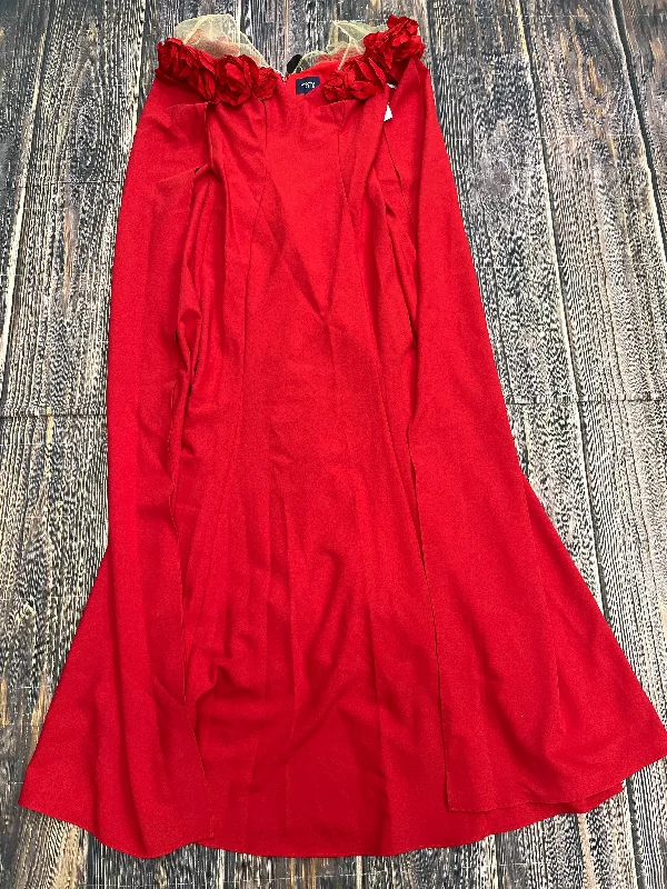 Dress Party Long By Cma In Red, Size: 0